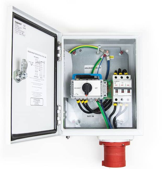 Reservkraftomkopplare  nyckeln till trygg el vid strömavbrott